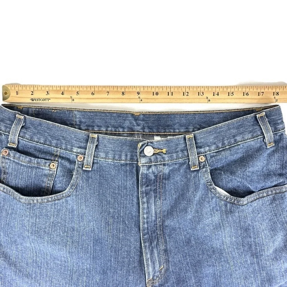 Vintage Levi's  569 Loose Straight Fit Jeans Men's W38 L32 Made in Mexico Cotton